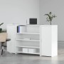 Mostrador de recepción blanco 180x50x103,5 cm madera ingeniería | Foro24.es | Tu tienda online para hogar, jardín y más Foro24.es