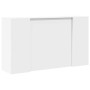 Mostrador de recepción blanco 180x50x103,5 cm madera ingeniería