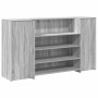 Mostrador de recepción sonoma gris 180x50x103,5 cm | Foro24.es | Tu tienda online para hogar, jardín y más Foro24.es