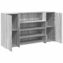 Mostrador de recepción sonoma gris 180x50x103,5 cm | Foro24.es | Tu tienda online para hogar, jardín y más Foro24.es