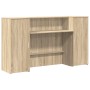 Mostrador de recepción roble sonoma 180x50x103,5 cm de , Escritorios - Ref: Foro24-3324207, Precio: 264,02 €, Descuento: %