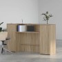 Mostrador de recepción roble sonoma 180x50x103,5 cm de , Escritorios - Ref: Foro24-3324207, Precio: 264,02 €, Descuento: %