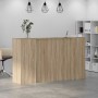 Mostrador de recepción roble sonoma 180x50x103,5 cm de , Escritorios - Ref: Foro24-3324207, Precio: 264,02 €, Descuento: %
