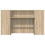 Mostrador de recepción roble sonoma 180x50x103,5 cm de , Escritorios - Ref: Foro24-3324207, Precio: 264,02 €, Descuento: %