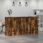 Mostrador de recepción roble ahumado 200x50x103,5 cm de , Escritorios - Ref: Foro24-3324218, Precio: 283,97 €, Descuento: %