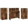 Mostrador de recepción roble ahumado 200x50x103,5 cm de , Escritorios - Ref: Foro24-3324218, Precio: 283,97 €, Descuento: %