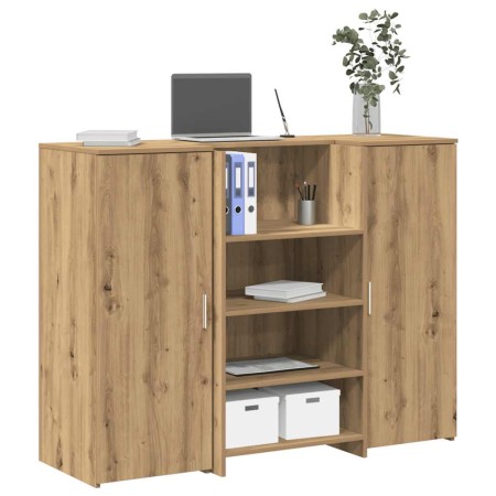 Mostrador de recepción roble artisian 135x50x103,5 cm | Foro24.es | Tu tienda online para hogar, jardín y más Foro24.es