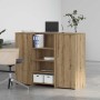 Mostrador de recepción roble artisian 135x50x103,5 cm | Foro24.es | Tu tienda online para hogar, jardín y más Foro24.es