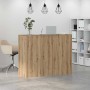 Mostrador de recepción roble artisian 135x50x103,5 cm | Foro24.es | Tu tienda online para hogar, jardín y más Foro24.es