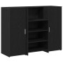 Mostrador de recepción roble negro 135x50x103,5 cm | Foro24.es | Tu tienda online para hogar, jardín y más Foro24.es