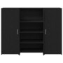 Mostrador de recepción roble negro 135x50x103,5 cm | Foro24.es | Tu tienda online para hogar, jardín y más Foro24.es