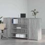 Mostrador de recepción sonoma gris 200x50x103,5 cm | Foro24.es | Tu tienda online para hogar, jardín y más Foro24.es