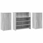 Mostrador de recepción sonoma gris 200x50x103,5 cm | Foro24.es | Tu tienda online para hogar, jardín y más Foro24.es