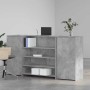 Mostrador de recepción gris hormigón 200x50x103,5 cm | Foro24.es | Tu tienda online para hogar, jardín y más Foro24.es