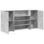 Mostrador de recepción gris hormigón 200x50x103,5 cm | Foro24.es | Tu tienda online para hogar, jardín y más Foro24.es