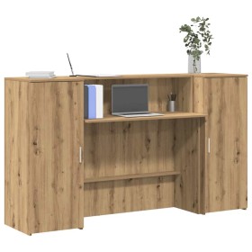 Mostrador de recepción roble artisian 180x50x103,5 cm de , Escritorios - Ref: Foro24-3324213, Precio: 301,30 €