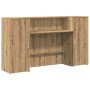 Mostrador de recepción roble artisian 180x50x103,5 cm de , Escritorios - Ref: Foro24-3324213, Precio: 301,30 €
