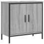 Armario lavabo baño madera ingeniería gris Sonoma 60x30x60 cm de , Tocadores de baño - Ref: Foro24-842449, Precio: 76,05 €