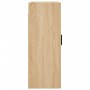 Armario de pared 2 unidades roble Sonoma 69,5x34x90 cm de , Aparadores - Ref: Foro24-3195630, Precio: 139,11 €, Descuento: %