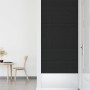 Paneles de pared 12 uds tela negro 90x30 cm 3,24 m² de , Recubrimiento de paredes - Ref: Foro24-343908, Precio: 83,91 €