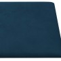 Paneles de pared 12 uds terciopelo azul 90x15 cm 1,62 m² de , Recubrimiento de paredes - Ref: Foro24-343890, Precio: 58,29 €