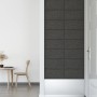 Paneles de pared 12 uds tela gris oscuro 60x30 cm 2,16 m² de , Recubrimiento de paredes - Ref: Foro24-343846, Precio: 70,95 €