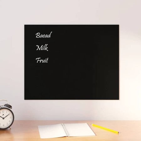 Pizarra magnética de pared vidrio templado negro 50x40 cm | Foro24.es | Tu tienda online para hogar, jardín y más Foro24.es