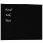Pizarra magnética de pared vidrio templado negro 50x40 cm | Foro24.es | Tu tienda online para hogar, jardín y más Foro24.es