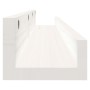 Estantes de pared 2 uds madera maciza de pino blanco 80x12x9 cm | Foro24.es | Tu tienda online para hogar, jardín y más Foro24.es
