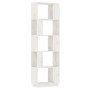 Estantería/divisor de espacios madera pino blanco 51x25x163,5cm de , Librerías y estanterías - Ref: Foro24-814045, Precio: 69...