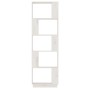 Estantería/divisor de espacios madera pino blanco 51x25x163,5cm de , Librerías y estanterías - Ref: Foro24-814045, Precio: 69...