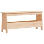 Banco de recibidor madera maciza de pino 100x28x45 cm | Foro24.es | Tu tienda online para hogar, jardín y más Foro24.es