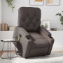 Sillón reclinable de masaje de pie de cuero sintético marrón | Foro24.es | Tu tienda online para hogar, jardín y más Foro24.es