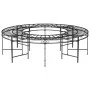 Runde Gartenbank aus schwarzem Stahl, 160 cm von vidaXL, Gartenbänke - Ref: Foro24-318821, Preis: 251,51 €, Rabatt: %