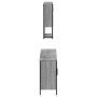 Set de muebles de baño 3 pzas madera contrachapada gris sonoma de , Muebles de baño - Ref: Foro24-3214673, Precio: 173,78 €