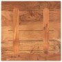 Tablero de mesa cuadrado madera maciza de acacia 40x40x2,5 cm
