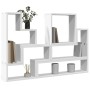 Estantería de pared madera de ingeniería blanco 96x12x64 cm | Foro24.es | Tu tienda online para hogar, jardín y más Foro24.es