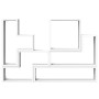 Estantería de pared madera de ingeniería blanco 96x12x64 cm | Foro24.es | Tu tienda online para hogar, jardín y más Foro24.es