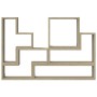 Estantería de pared madera ingeniería roble Sonoma 96x12x64 cm | Foro24.es | Tu tienda online para hogar, jardín y más Foro24.es