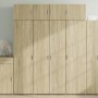 Armario de madera de ingeniería roble Sonoma 80x42,5x225 cm