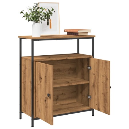Aparador de madera de ingeniería roble artisian 70x30x80 cm de , Aparadores - Ref: Foro24-857473, Precio: 87,89 €