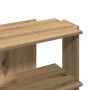 Librería 3 niveles madera ingeniería roble artesanal 60x30x60cm | Foro24.es | Tu tienda online para hogar, jardín y más Foro24.es