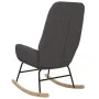 Hellgrauer Schaukelstuhl aus Stoff von vidaXL, Schaukelstühle - Ref: Foro24-341253, Preis: 123,75 €, Rabatt: %
