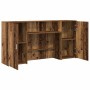 Mostrador de recepción madera vieja 200x50x103,5 cm de , Escritorios - Ref: Foro24-3324221, Precio: 307,86 €, Descuento: %
