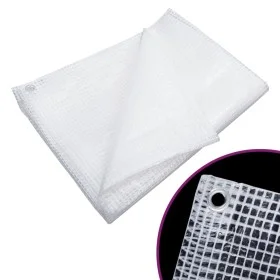 White gauze canvas 140 g/m² 6x6 m by vidaXL, Waterproof tarpaulins - Ref: Foro24-151618, Price: 58,49 €, Discount: %