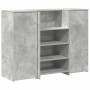 Mostrador de recepción gris hormigón 135x50x103,5 cm | Foro24.es | Tu tienda online para hogar, jardín y más Foro24.es