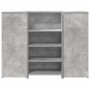 Mostrador de recepción gris hormigón 135x50x103,5 cm | Foro24.es | Tu tienda online para hogar, jardín y más Foro24.es