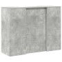 Mostrador de recepción gris hormigón 135x50x103,5 cm | Foro24.es | Tu tienda online para hogar, jardín y más Foro24.es