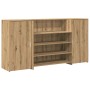 Mostrador de recepción roble artisian 200x50x103,5 cm | Foro24.es | Tu tienda online para hogar, jardín y más Foro24.es