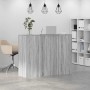 Mostrador de recepción sonoma gris 135x50x103,5 cm | Foro24.es | Tu tienda online para hogar, jardín y más Foro24.es